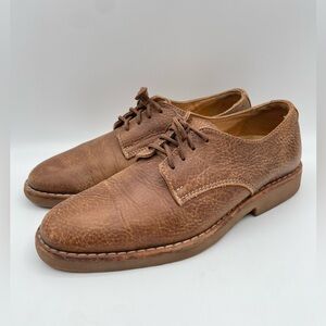 ROOTS Brown Leather Oxford Shoes, Size 8L